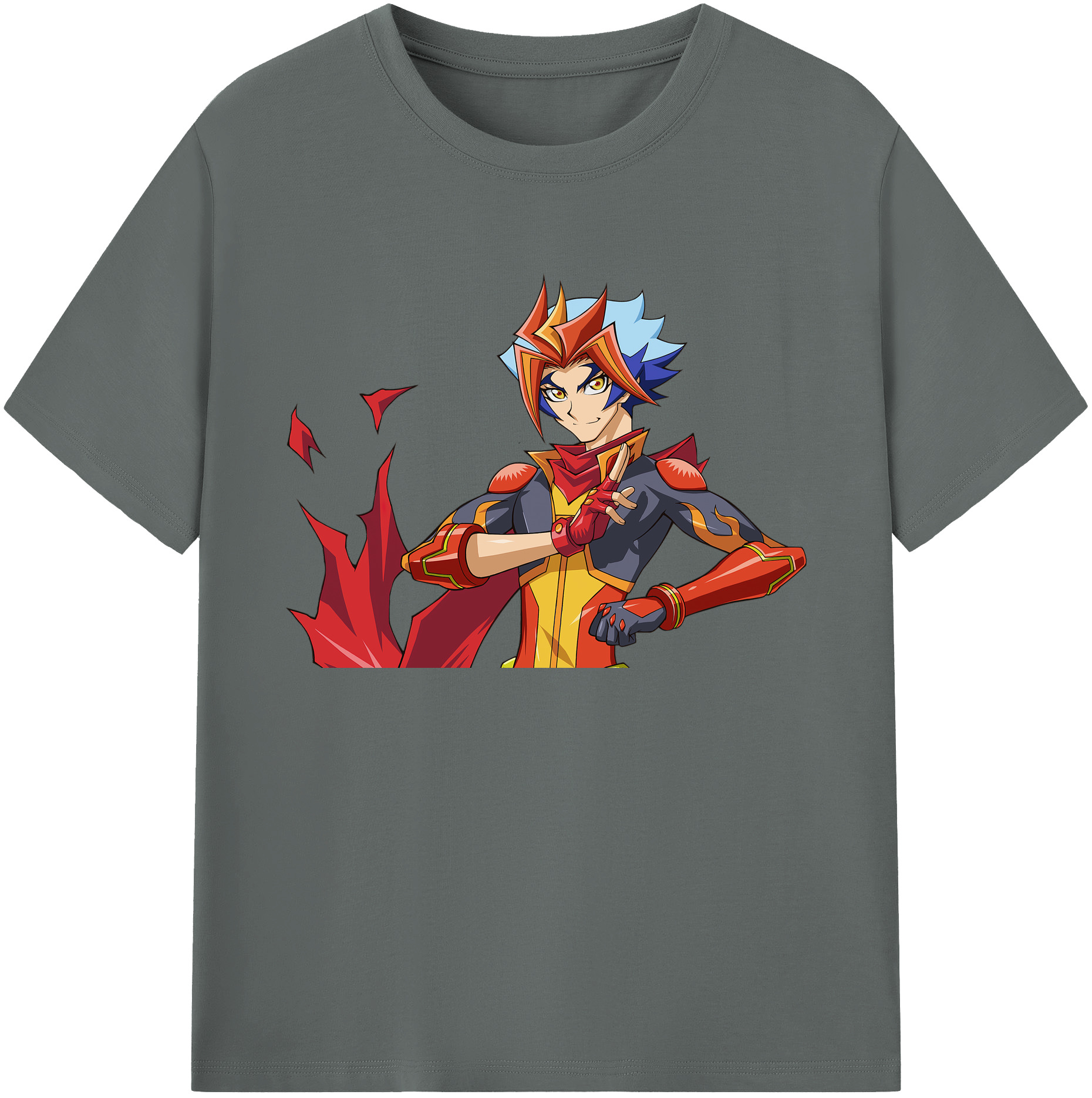 遊☆戯☆王 Yu-Gi-Oh! 綿100％ メンズ半袖Tシャツ｜肌触りやわらか＆通気性